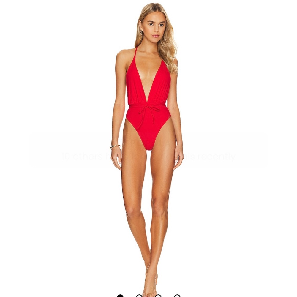 Maaji Vibrant Red Halter One Piece
